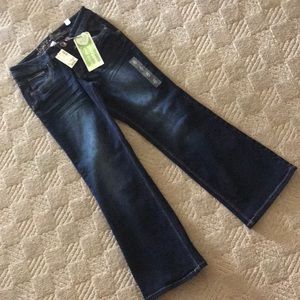 Justice - girls bootcut jeans size 8 1/2 - NWT